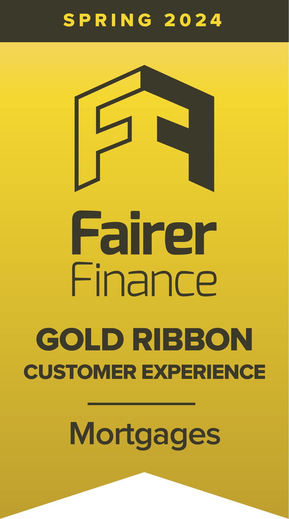 Fairer finance award - Gold Ribbon for Customer Experience